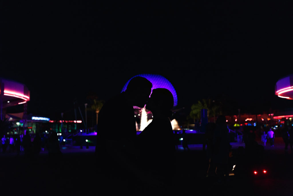 Orlando Engagement Photographer Silhouette 